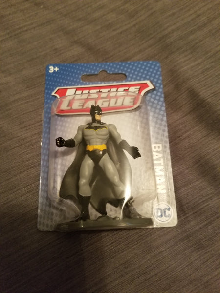 Justice League Batman (Grey/Black) 3 Inch Figure Mattel 2019 Sealed on Card
