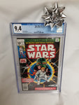 Star Wars #1 Original 1977 Series CGC Graded 9.4 White Pages Near Mint!