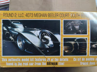 1989 Batman Batmobile AMT Plastic Model Kit with resin Batman figure, 1-25 scale, new, sealed