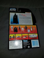 Star Wars Power Of The Force Darth Vader with Lightsaber (long) and Removable Cape Sealed on Orange Card New