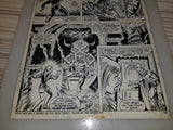 Ghost Rider #8 Page 16 Original Artwork Jim Mooney Bronze Age Marvel Horror One Of A Kind!