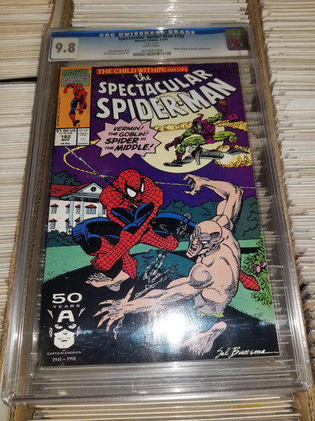 Spectacular Spider-Man #182 Green Goblin! Vermin! CGC Graded 9.8!