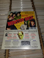 Monster Bash #33 Creepy Classic Horror Movies! HTF Magazine VFNM