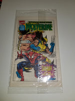 Drakes Marvel Mini Comics #s 1 & 2 Spider-Man Wolverine Sealed HTF