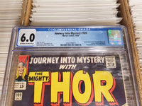 Journey Into Mystery #109 Featuring Thor vs Magneto! Silver Age Key! Scarlet Witch and Pietro! CGC Graded 6.0 Off White to White