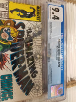 Amazing Spider-Man #298 First McFarlane Art and Eddie Brock/Venom Cameo! CGC Graded 9.4