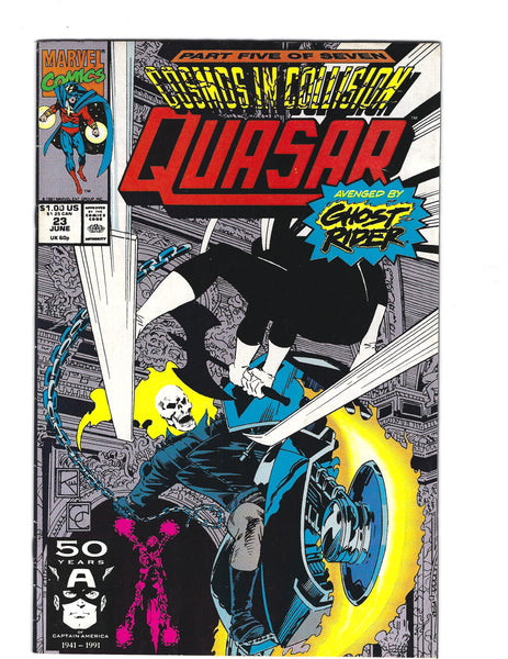 Quasar #23 Marvel Ghost Rider FVF