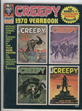 Creepy Magazine 1970 Yearbook Bronze Age Horror Key Ditko Adams Morrow VGFN