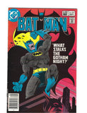 Batman #351 What Stalks The Gotham Night?" Newsstand Variant! VGFN