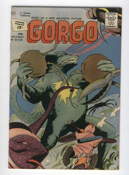Charlton Gorgo #6 Early Silver Age Horror Fine
