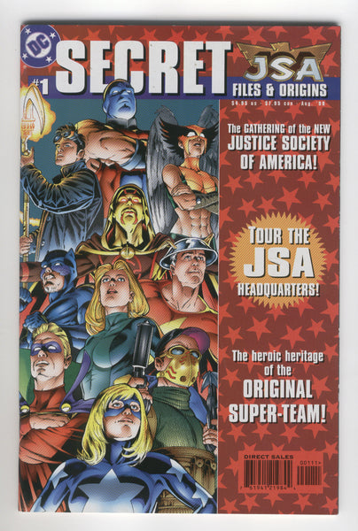 Justice Society of America Secret Files & Origins #1 First Appearance of Modern Hawkgirl VFNM