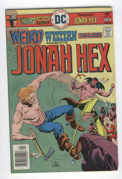 Weird Western Tales #33 Jonah Hex Day Of The Tomahawk Bronze Age VGFN