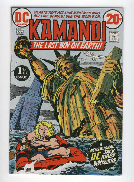 Kamandi #1 The Last Boy on Earth Bronze Age Jack Kirby key VF-
