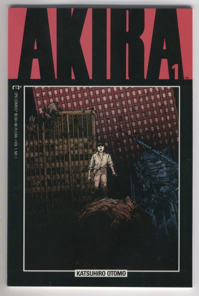 Akira #1 Epic Comics Katsuhiro Otomo Prestige Format First Print High Grade NM-