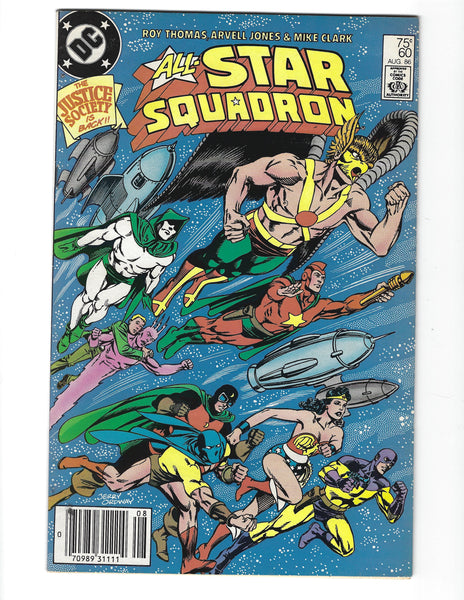 All-Star Squadron #60 The Justice Society! News Stand Variant FVF