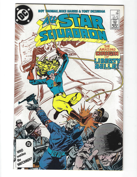 All-Star Squadron #61 Origin Of Liberty Belle! FVF