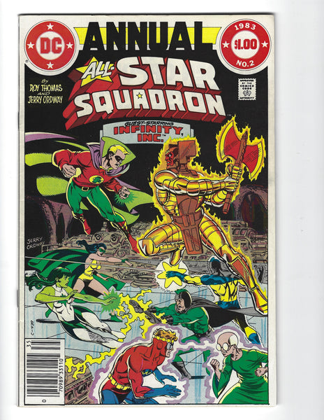 All-Star Squadron Annual #2 Infinity Inc! FVF