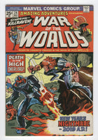 Amazing Adventures #24 War Of The Worlds New Years Nightmare Killraven Bronze Age Classic FN