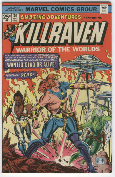 Amazing Adventures #30 Killraven Warrior of the Worlds FN
