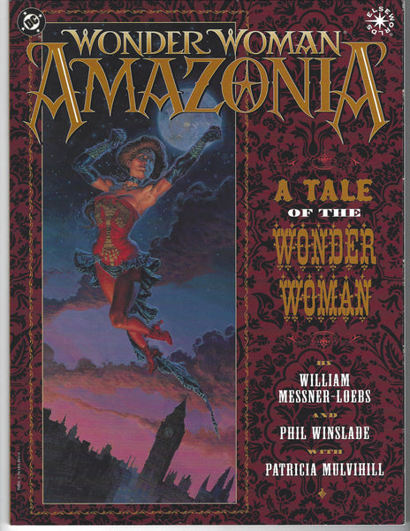 Wonder Woman Amazonia Elseworlds Graphic Novel Softcover HTF VFNM