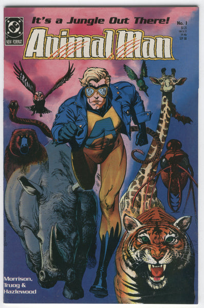 Animal Man #1 It's A Jungle Out There 1988 Series VF
