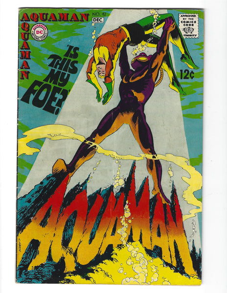Aquaman #42 Second Black Manta! Classic Cardy Cover!! Silver Age Key!!! VG+