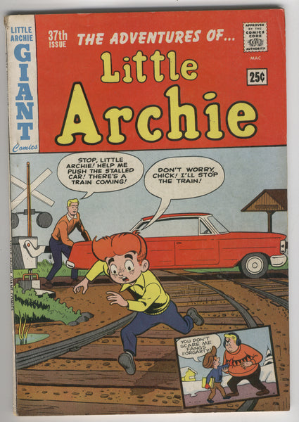 The Adventures Of Little Archie #37 Square Bound Silver Age Classic VG+