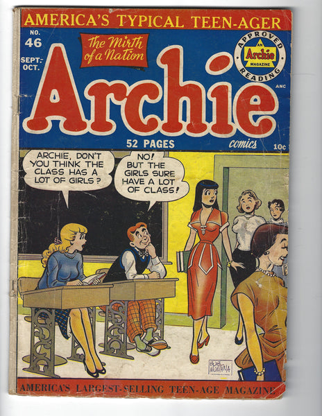 Archie #46 Very HTF Golden Age Reader GD