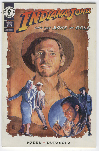 Indiana Jones And The Arms Of Gold #1 Dark Horse VF