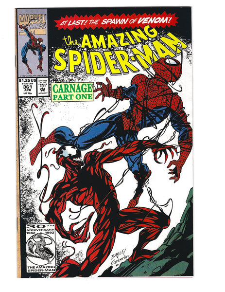 Amazing Spider-Man #361 First Appearance Of Carnage! First Print! VF
