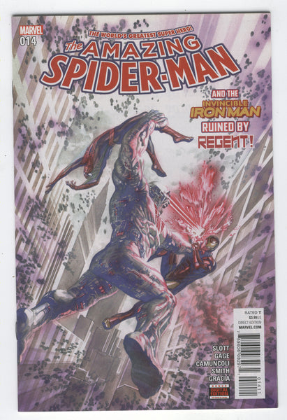 Amazing Spider-Man #14 2016 Iron Man NM