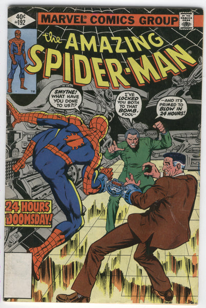 Amazing Spider-Man #192 24 Hours To Doomsday! Whitman Variant Bronze Age VG