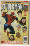 Amazing Spider-Man Vol. 2 #1  The Legend Reborn HTF News Stand Variant NM