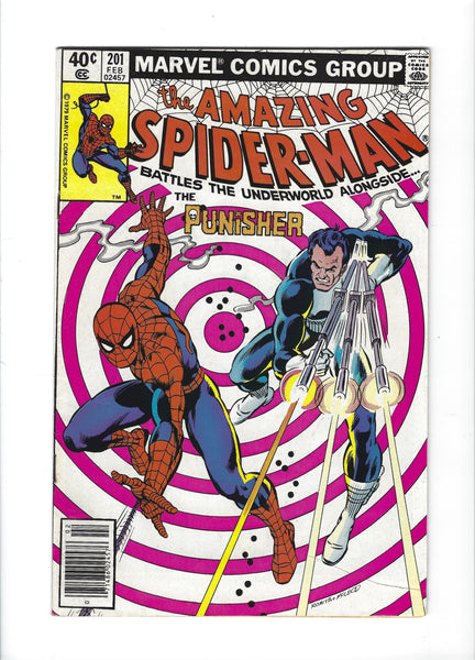 Amazing Spider-Man #201 Alongside The Punisher! Bronze Age Key VGFN