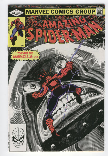 Amazing Spider-Man #230 To Fight The Unbeatable Foe (Juggernaut) VF
