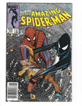 Amazing Spider-Man #258 Alien Symbiote Black Suit Venom News Stand Variant FN