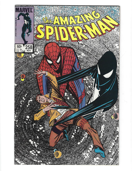 Amazing Spider-Man #258 The Black Suit (Venom!) Is Back and The Bombastic Bagman FVF