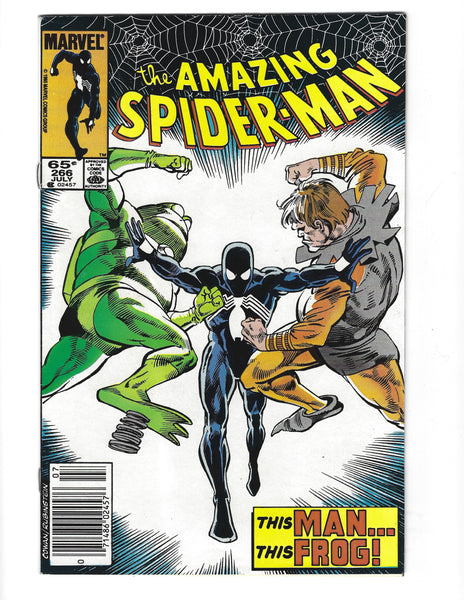 Amazing Spider-Man #266 News Stand Variant Black Suit! VGFN