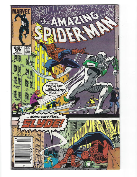Amazing Spider-Man #272 Slyde! News Stand Variant VGFN