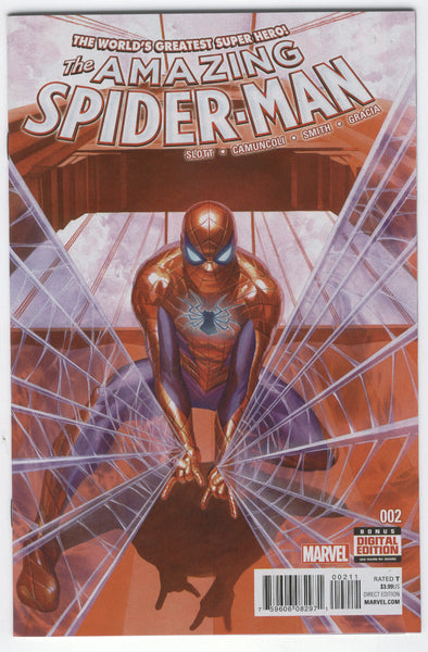 Amazing Spider-Man #2 On Top Of The World! VFNM