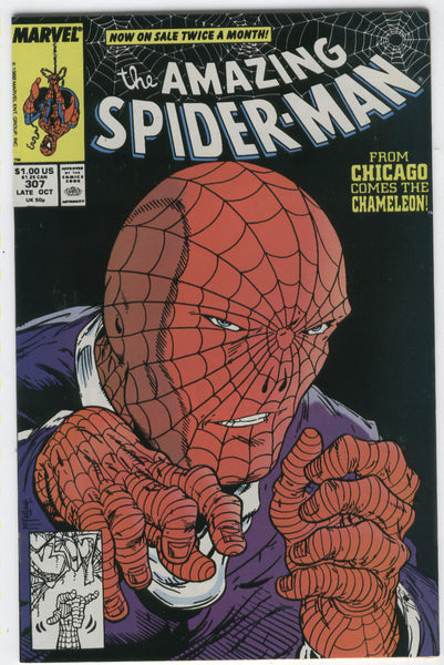Amazing Spider-Man #307 McFarlane Art The Chameleon! VF