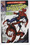 Amazing Spider-Man #361 First Carnage Bagley Art News Stand Variant VFNM