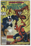Amazing Spider-Man #362 Carnage And Venom Chapter Two News Stand Variant VG
