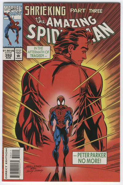 Amazing Spider-Man #392 Shrieking Part 3 ASM 50 Homage VFNM