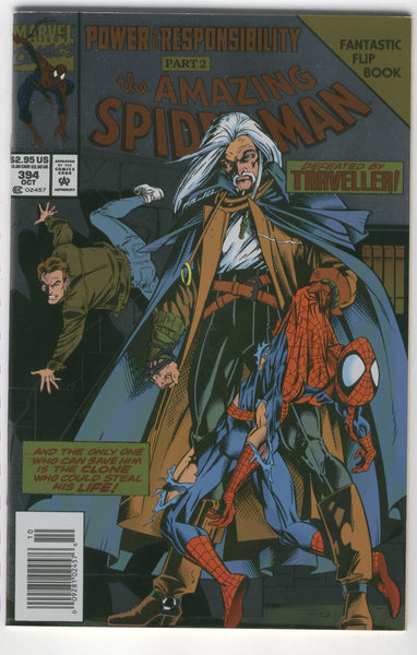 Amazing Spider-Man #394 Foil Cover HTF News Stand Variant VFNM