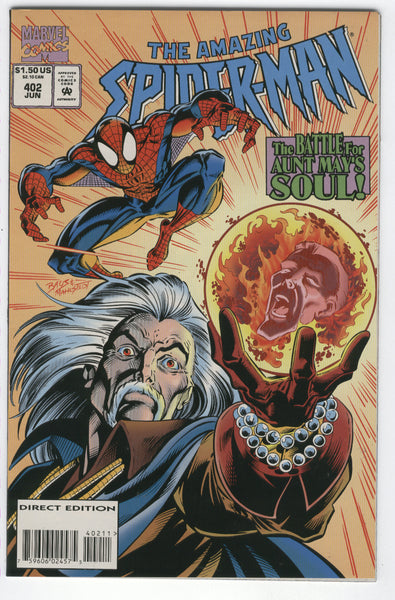 Amazing Spider-Man #402 Battle For Aunt May's Soul VFNM