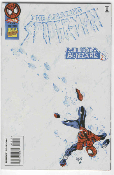 Amazing Spider-Man #408 Media Blizzard NM