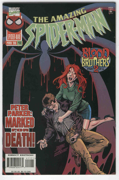 Amazing Spider-Man #411 The Blood Brothers VFNM