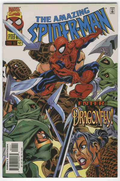 Amazing Spider-Man #421 Enter The Dragonfly VFNM