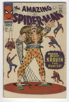 Amazing Spider-Man #47 Kraven The Hunter Green Goblin Early Romita Art Silver Age Classic VG